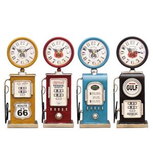 Sinclair DINO ガスランプ ネオンクロック 置時計 シンクレア GASLAMP