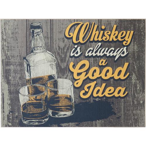 木製看板 ウッドボード Whiskey is a Good Idea