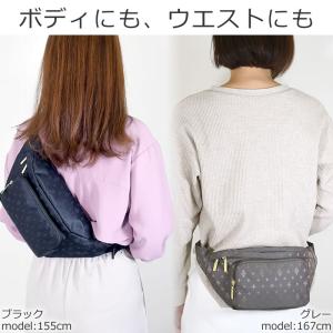 ボディバッグ ウエストバッグ レディース 斜め...の詳細画像1