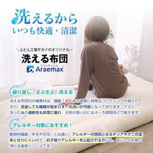 敷布団 ジュニア 敷き布団 洗える 敷ふとん ...の詳細画像5