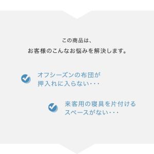 羽毛掛け布団を入れてクッションになる 羽毛布団...の詳細画像2