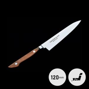 SupraGz ぺティナイフ 岩内金物店 : * 共口金 150mm ペティナイフ 本焼 イノックス 越前数馬 m専用ケース付き(越前数馬作) m 150 調理器具