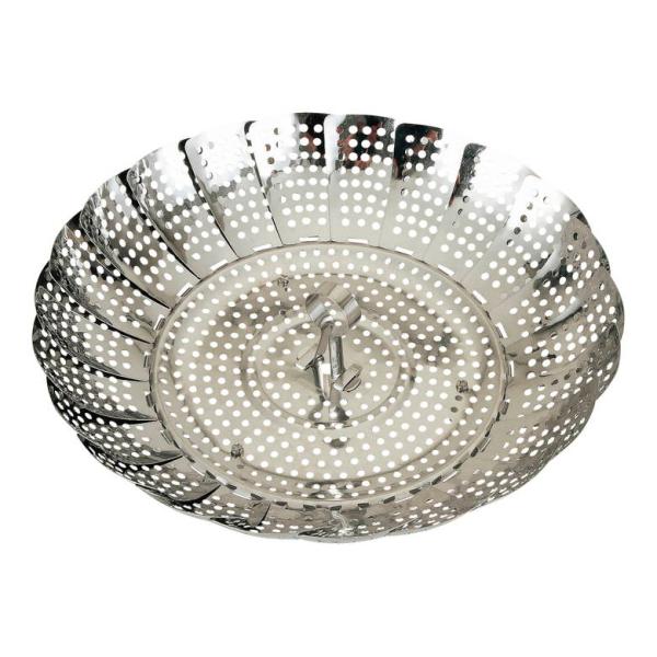 Kai Kitchen ステンレス 大型フリーサイズ蒸し器 １８〜２８ｃｍ用 蒸し 野菜 肉まん シ...