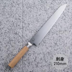 210mm 霞研 正夫(柳刃包丁,刺身包丁) 堺孝行 印 : ジョイクッキング