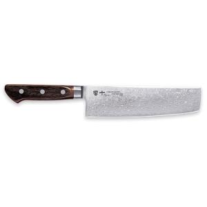 菜切包丁 黒打 青一 刃渡り 165mm #241766 土佐刃物 包丁 菜切 両刃