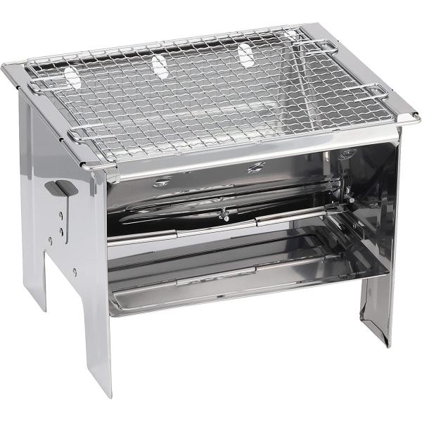 尾上製作所 フォールディングBBQコンロII F-2527-II バーベキュー コンロ プレゼント ...