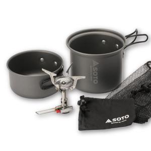 SOTO ソト SOD-320CC AMICUS アミカス クッカーコンボ シングルバーナー セット アウトドア キャンプ 新富士バーナー