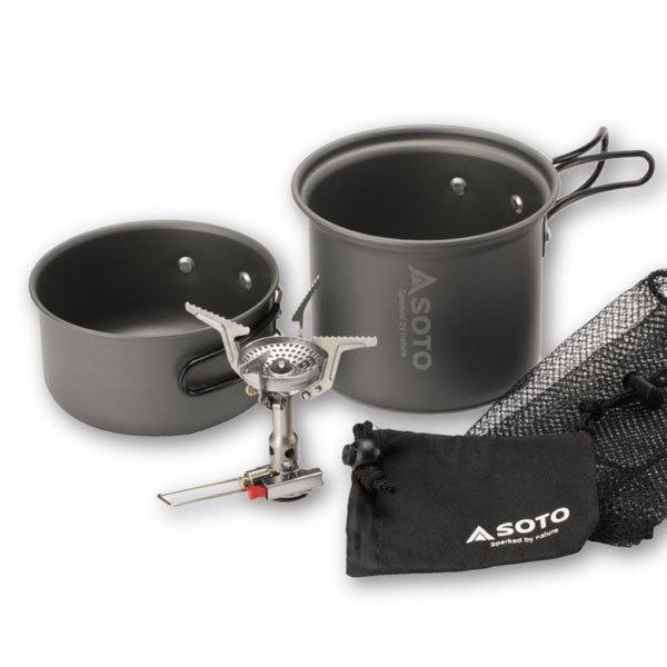 SOTO ソト SOD-320CC AMICUS アミカス クッカーコンボ シングルバーナー セット...