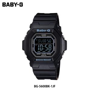 BABY-G レディース腕時計 BASIC BG-5600BK-1JF CASIO カシオ 国内正規品｜sakai-fukui