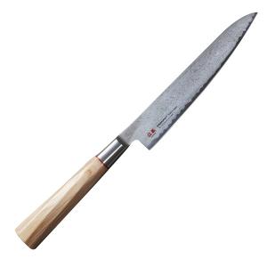 ペティナイフ 150mm 瑞雲 関の刃物 ダマスカス63層 両刃 果物包丁 桐箱 ペティナイフ 150mm 瑞雲 関の刃物 ダマスカス63層 両刃 果物包丁 桐箱