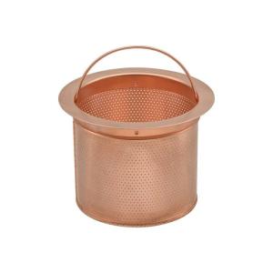ニオイ 排水口 ぬめり 防止 ガオナ GAONA これカモ GA-PB078 シンク用 銅製ゴミカゴ 排水口のゴミ受け 殺菌効果 ヌメリ 臭い防止 衛生的 プレゼント