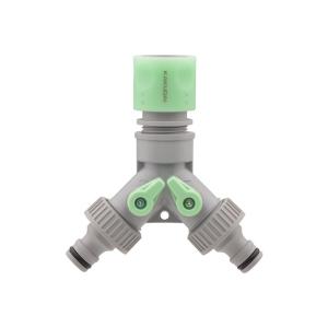 GAONA カクダイ 止水コック付分岐コネクター GA-QA039｜堺の刃物屋さんこかじ