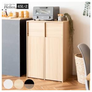 おしゃれな分別キャスターボックス