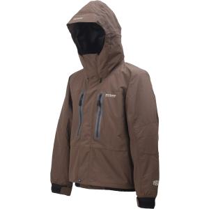 在有即配宅配便　Pazdesig(パズデザイン) WADING WARM JACKET V ウェーディングウォームジャケットM ブラウンPBR-045　防寒防水透湿ショートジャケット｜sakai11101