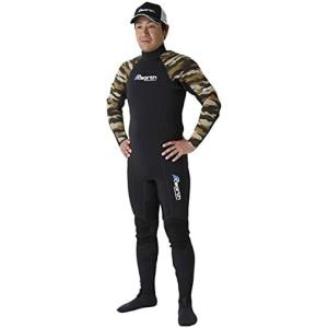 在有即配宅配便 リアス ウエットスーツ XL カモ. FWS-3300-XL-CAMO