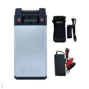 マグクルーズ メガマックスリチウム 20Ah SILVER 電動リール用リチウムバッテリー 在有即配宅配便