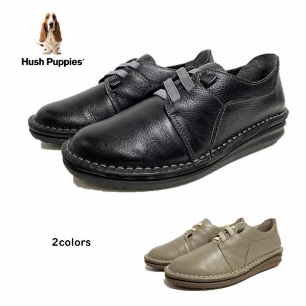 ハッシュパピー Hush Puppies レディース 靴 スリッポン L-6101T 幅 4E