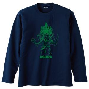 がしゃどくろ 長袖Tシャツ SAKAKI スカル 髑髏 ガイコツ 骸骨 妖怪