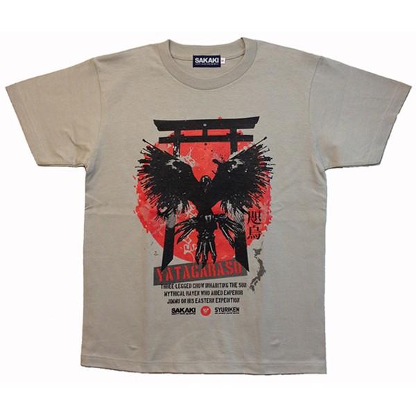 八咫烏 Tシャツ SAKAKI ヤタガラス 日本神話 古事記 日本書紀 神武天皇