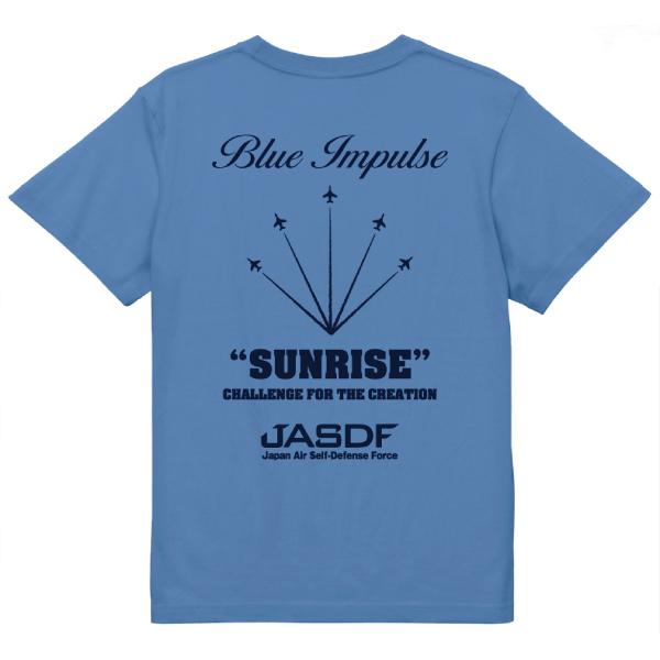 ブルーインパルス （サンライズ） Tシャツ SAKAKI 航空自衛隊 航空祭 JASDF