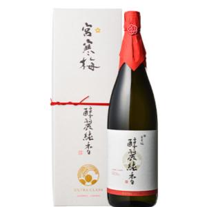 宮寒梅 醇麗純香 純米大吟醸 1800ml 専用化粧箱入り