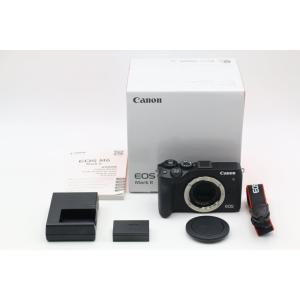 Canon ミラーレス一眼カメラ EOS M6 Mark II ボディー ブラック EOSM6MK2BK-BODY｜sakamaru-1236