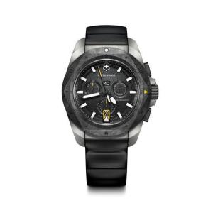 国内正規VICTORINOX 【ビクトリノックス 【INOX Chrono】 【イノックス クロノ】 【チタンケース】 カーボンベゼル 戦車が踏んでも壊れない腕時計 【242011】の商品画像