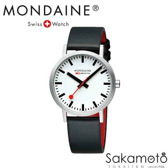 【MONDAINE(モンディーン)】【Classic(クラシック)】40ミリケース　クォーツ　腕時計...