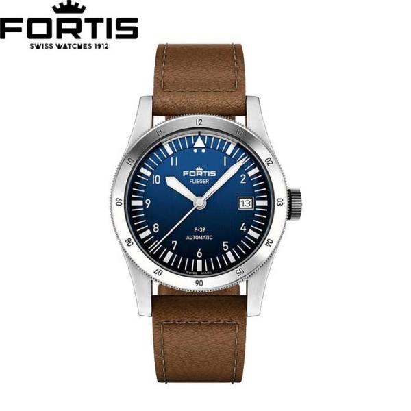 フォルティスFORTIS　39ミリケース　Flieger F-39　自動巻き　リサイクルステンレス使...