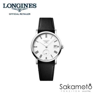 正規品ロンジンlongines「エレガントコレクション」自動巻き　スモールセコンド付き　34ミリケー...