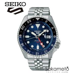 SEIKO 5 SPORTS 自動巻き メカニカル 流通限定モデル GMT  腕時計 メンズ セイコーファイブ スポーツ SKX Sports 【SBSC003】