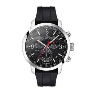 ティソ 公式 メンズ 腕時計 TISSOT PRC 200 クロノグラフ ブラック