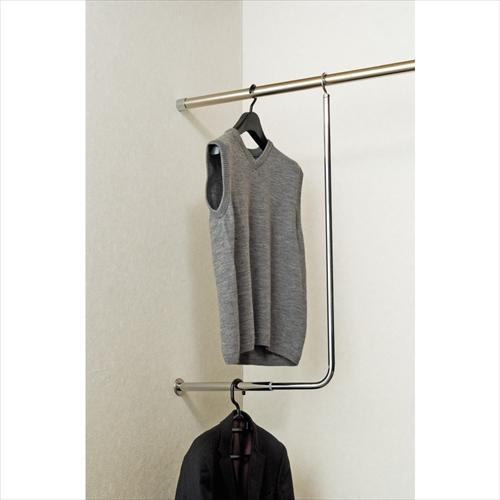 杉田エース 221-720 L型 伸縮ハンガーパイプ 直送品 仕入先在庫品