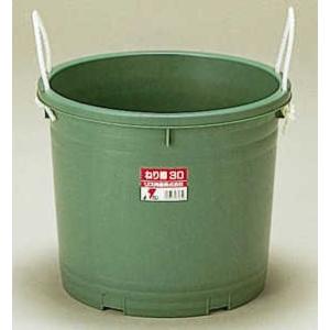 リス興業 ねり樽75 75L 外寸560 × 470mm グリーン(RS0008) : 佐勘金物