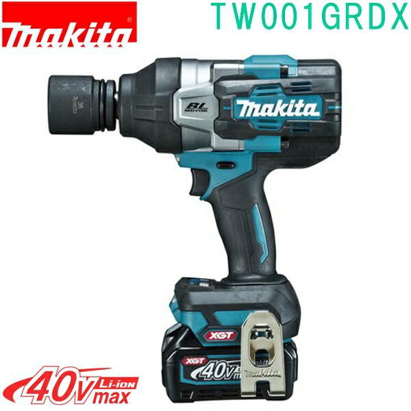 マキタ(makita)　TW001GRDX 青　40Vmax 充電式インパクトレンチ BL4025×...