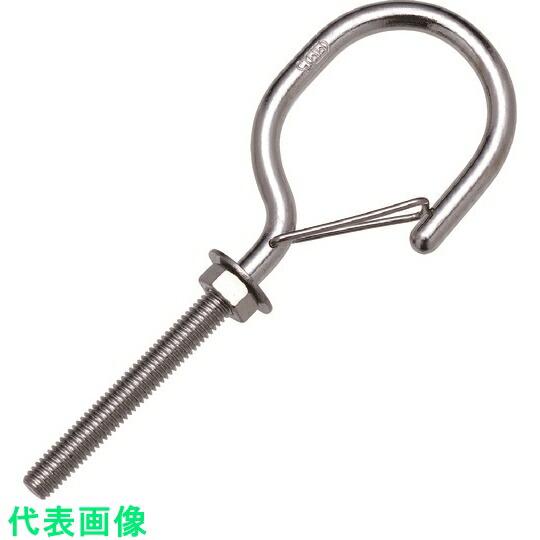 ■水本機械製作所　ステンレス　ネットフック　フック長さ６３ｍｍ （品番:A-2256）