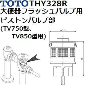 THY328後継品】TOTO(トートー) トイレ手洗用品 THY328R 純正品 大便器