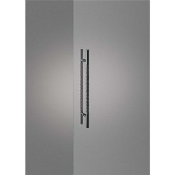 ユニオンドアハンドル　押し棒タイプ　品番：G1236-02-991 (直送品、扉厚：8~18mm,ご...