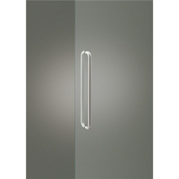 ユニオンドアハンドル　押し棒タイプ　品番：G500-01-023-L600-FIX (直送品、扉厚：...