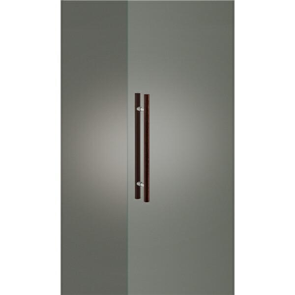 ユニオンドアハンドル　押し棒タイプ　品番：G52-35-132-L600 (直送品、扉厚：8~16m...