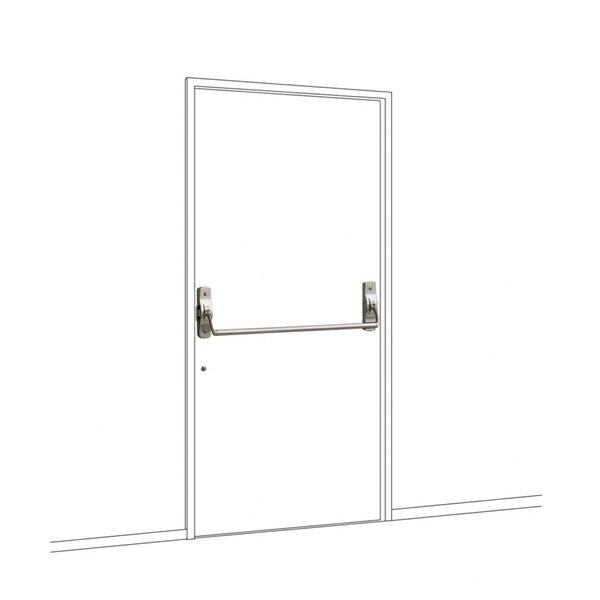 ユニオンドアハンドル　パニックタイプ　品番：PH777-20S-R　(直送品、扉厚：40mm)