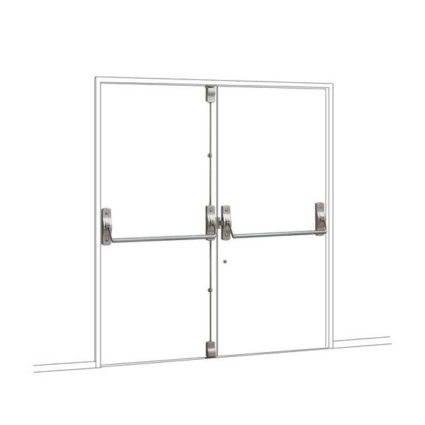 ユニオンドアハンドル　パニックタイプ　品番：PH777-30W-R　(直送品、扉厚：40mm)