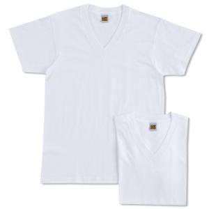 [グンゼ] インナーシャツ G.T.HAWKINS BASICPACKT-SHIRT 綿100% VネックTシャツ 2枚組 HK10152 メンズ ホワイト 日本M (日本サイズM相当)｜sakana2122