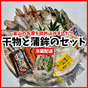 干物 ＆ 蒲鉾 セット 冷蔵 富山 特産品 父の日 ギフト 贈答品 お土産 魚の干物 かまぼこ 焼き魚
