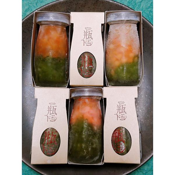 瓶ドン満腹６種セット〜いか、たこ、宮古トラウトサーモン、うにいくら、あわび、毛がに〜