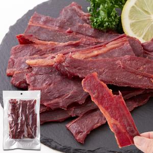 馬刺し風ジャーキー　160g　甘辛いにんにく醤油味　高タンパクでヘルシーな馬肉