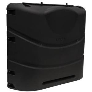 Camco 40539 Heavy-Duty 20lb or 30lb Dual Propane Tank Cover (Black)