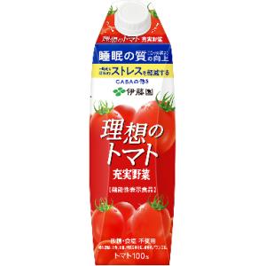 充実野菜 理想のトマト1000ml x 6本 紙パック 送料無料 : アクアライフ