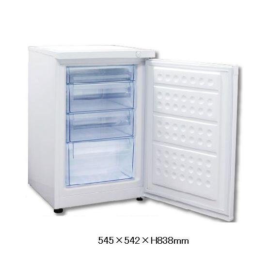 92L 冷凍ストッカー 冷凍庫 前開き RCY-T92 92L 直冷式 引出し4段付　送料無料！ （...