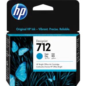 HP 純正 3ED67A HP712インクカートリッジ シアン 29ml